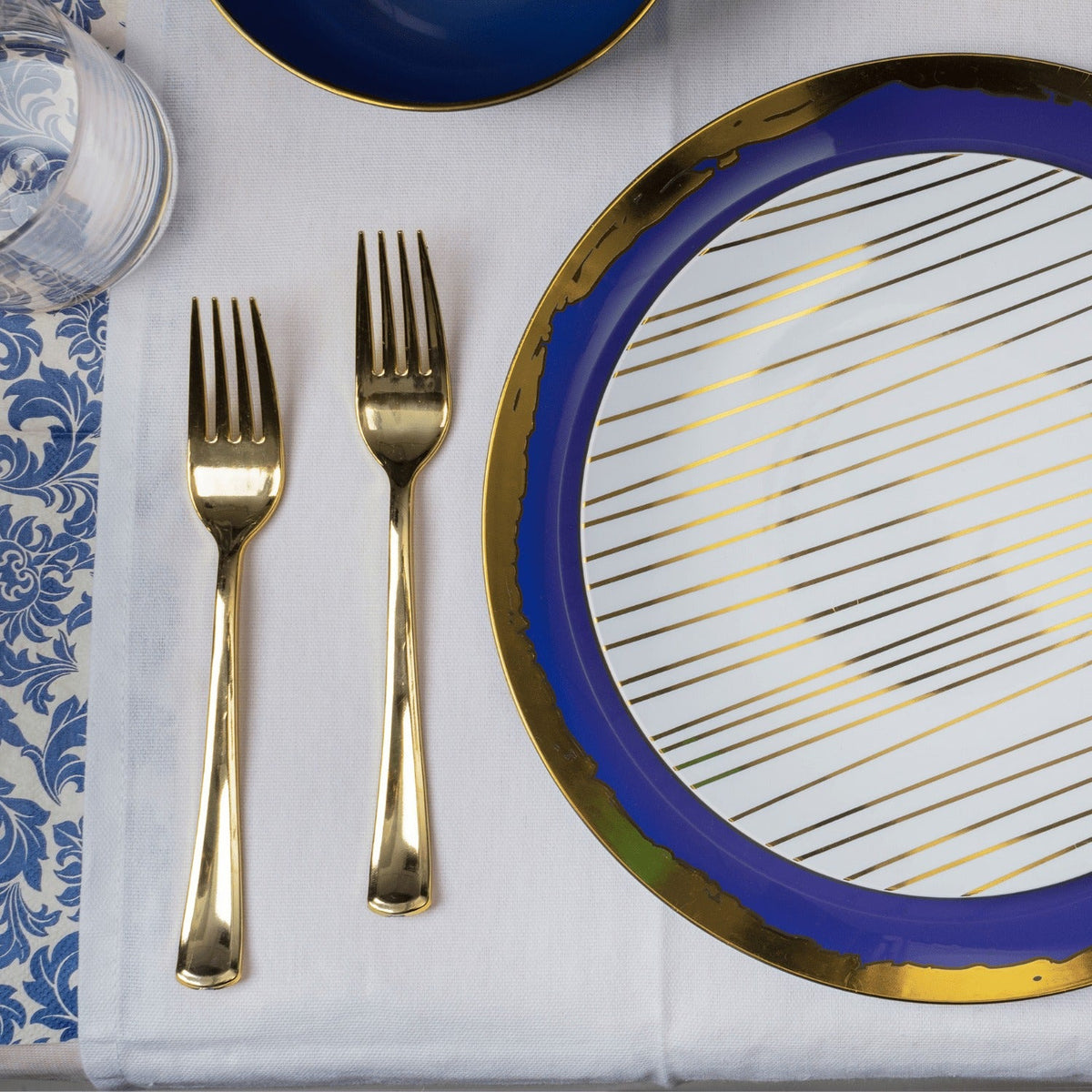 Gold Plastic Forks