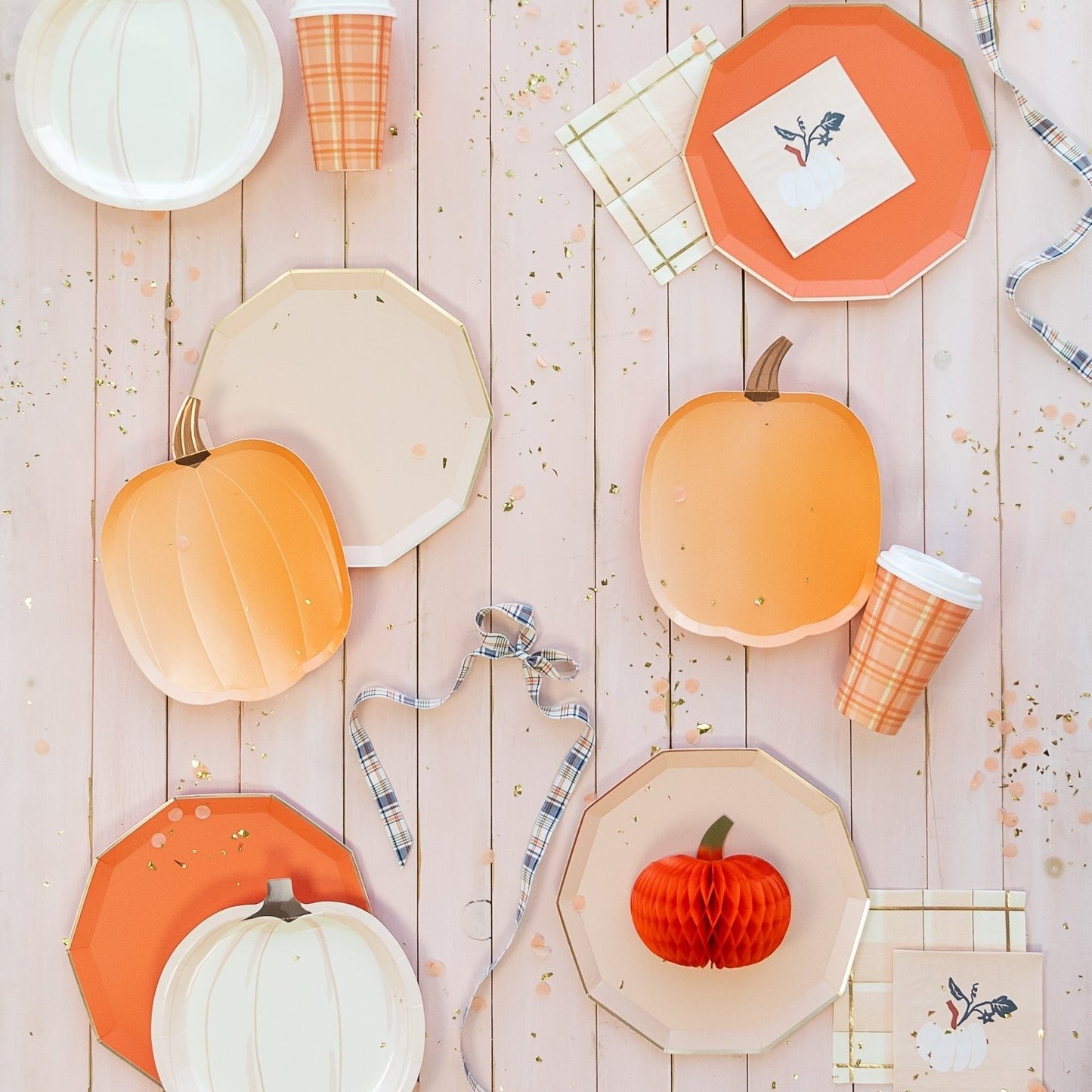Sunkissed Orange Signature Large Plates