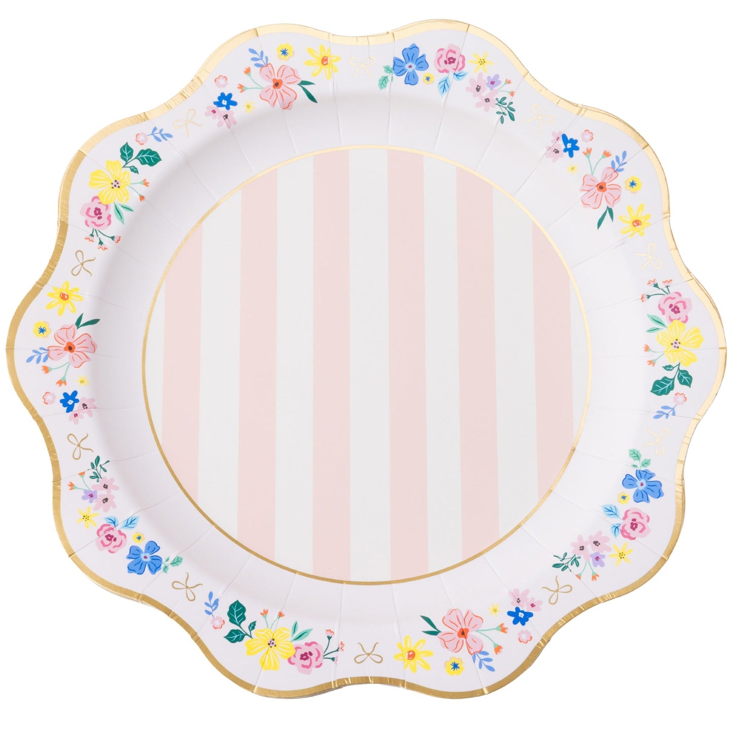 Multicolor Elegant Floral Dinner Plates