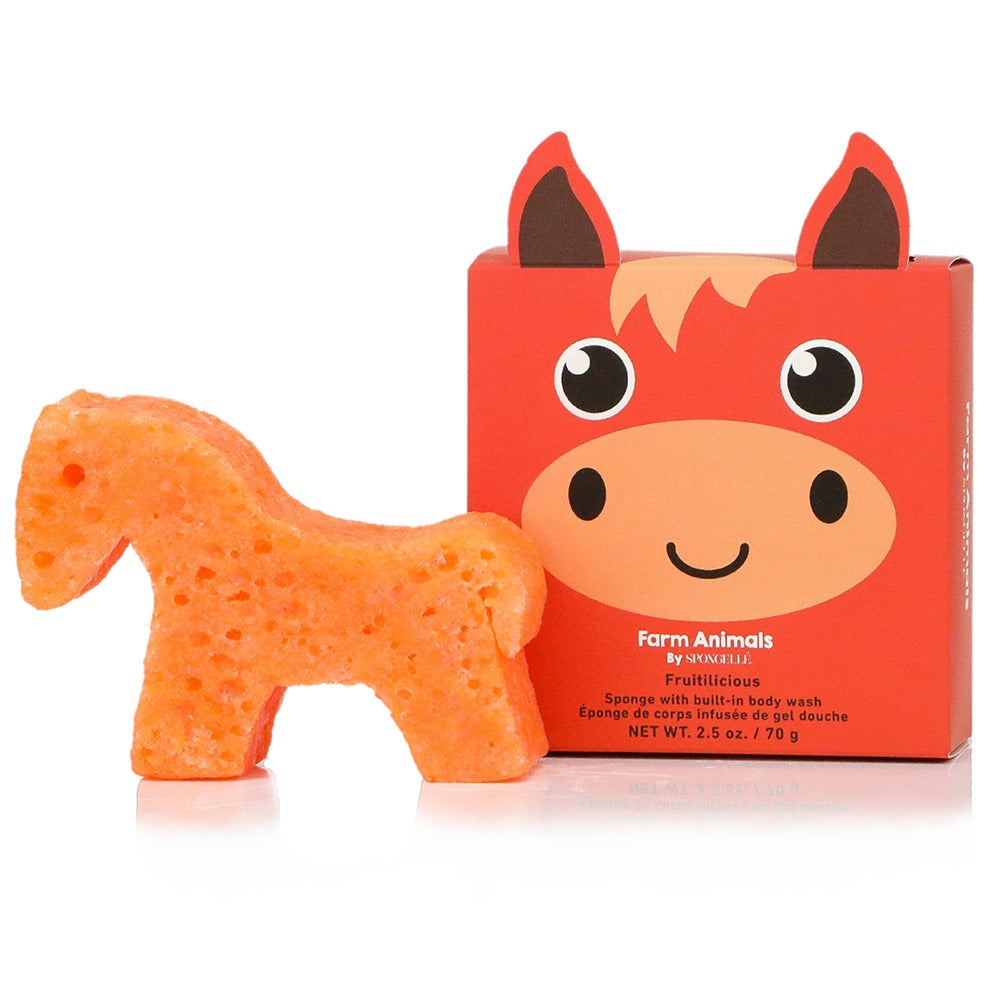Farm Animals Shower Buffer Sponge Pack