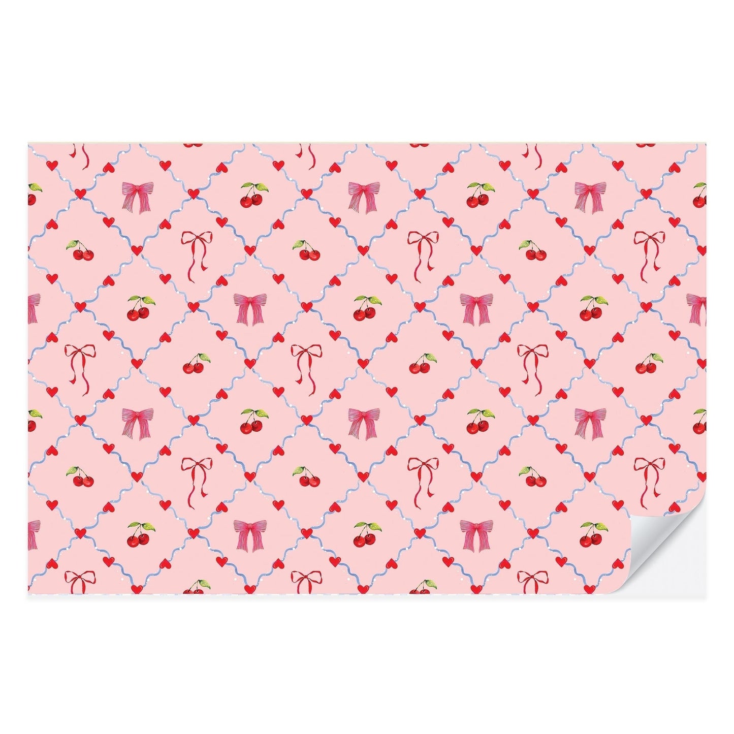 Cherry & Bows Placemat Pad