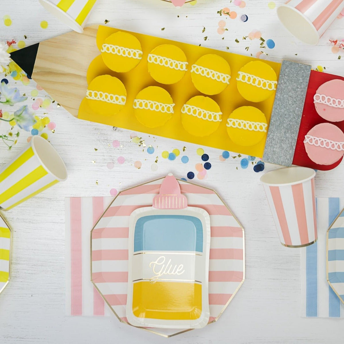 Glue Bottle Shaped Plates