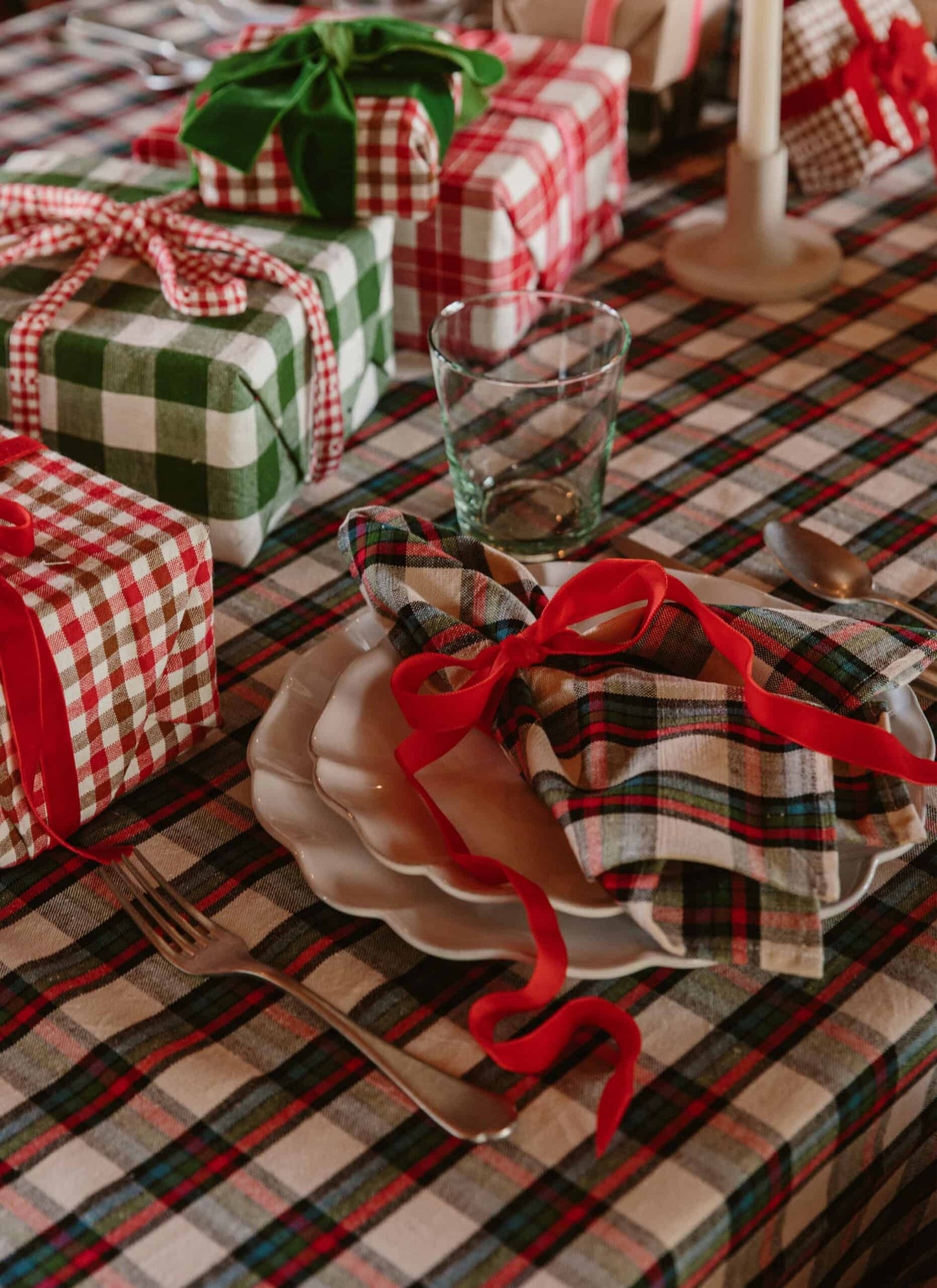 Idyllwild Plaid Tablecloth