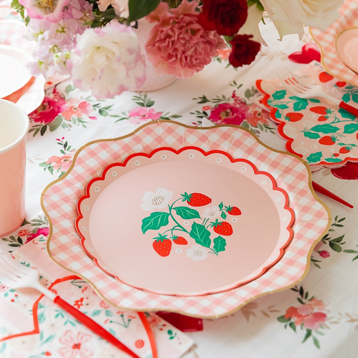 Sweet Strawberry Small Plates