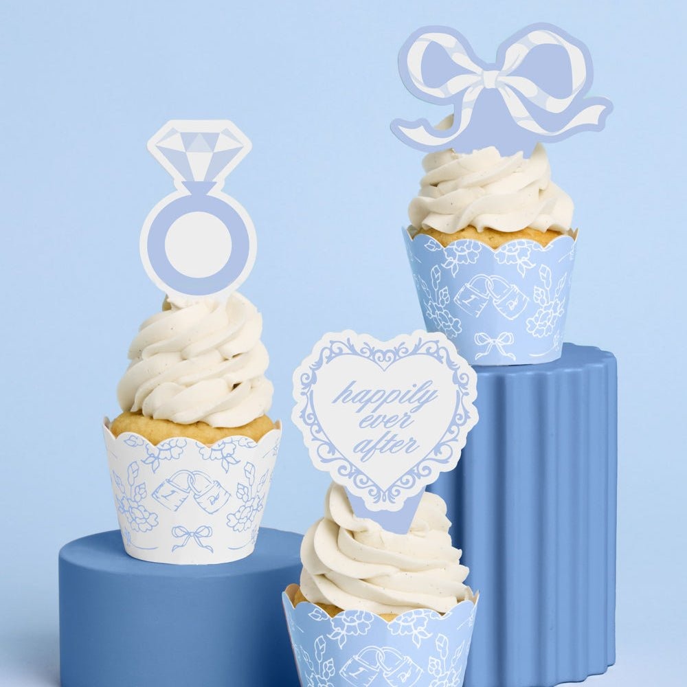 Happily Ever After Cupcake Toppers