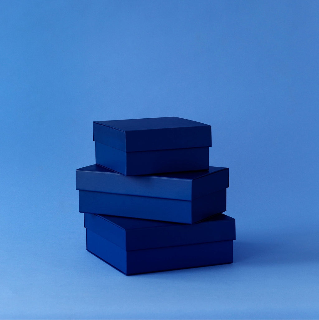 Midnight Blue Display Box Risers