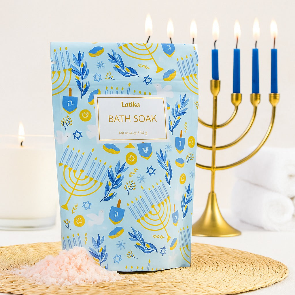 Strawberry Vanilla Hanukkah Bath Soak