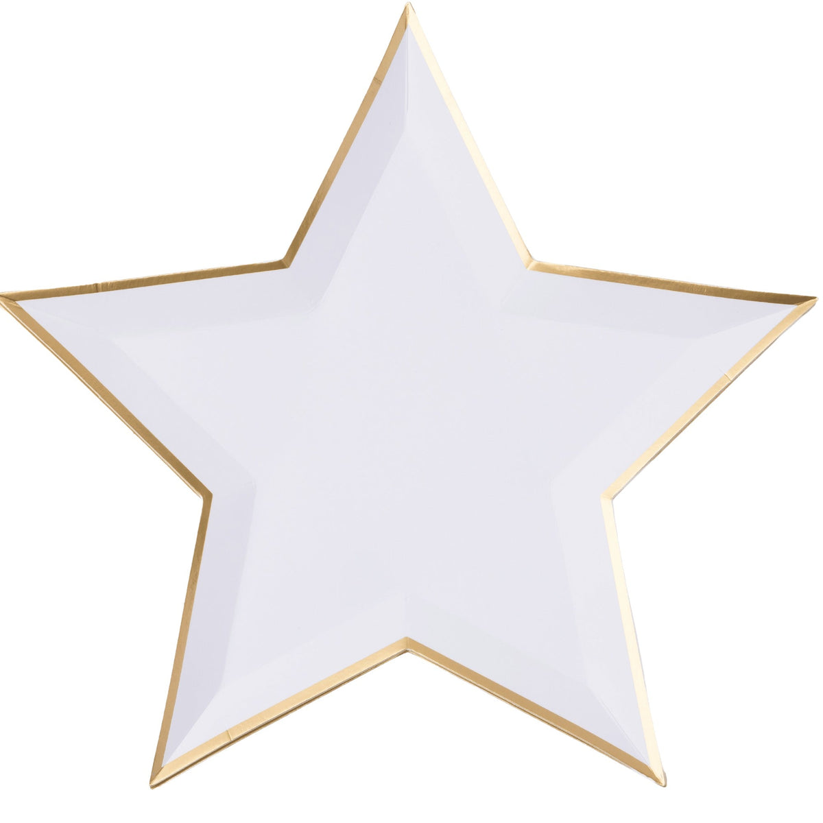 Blanc White Star Shaped Plates
