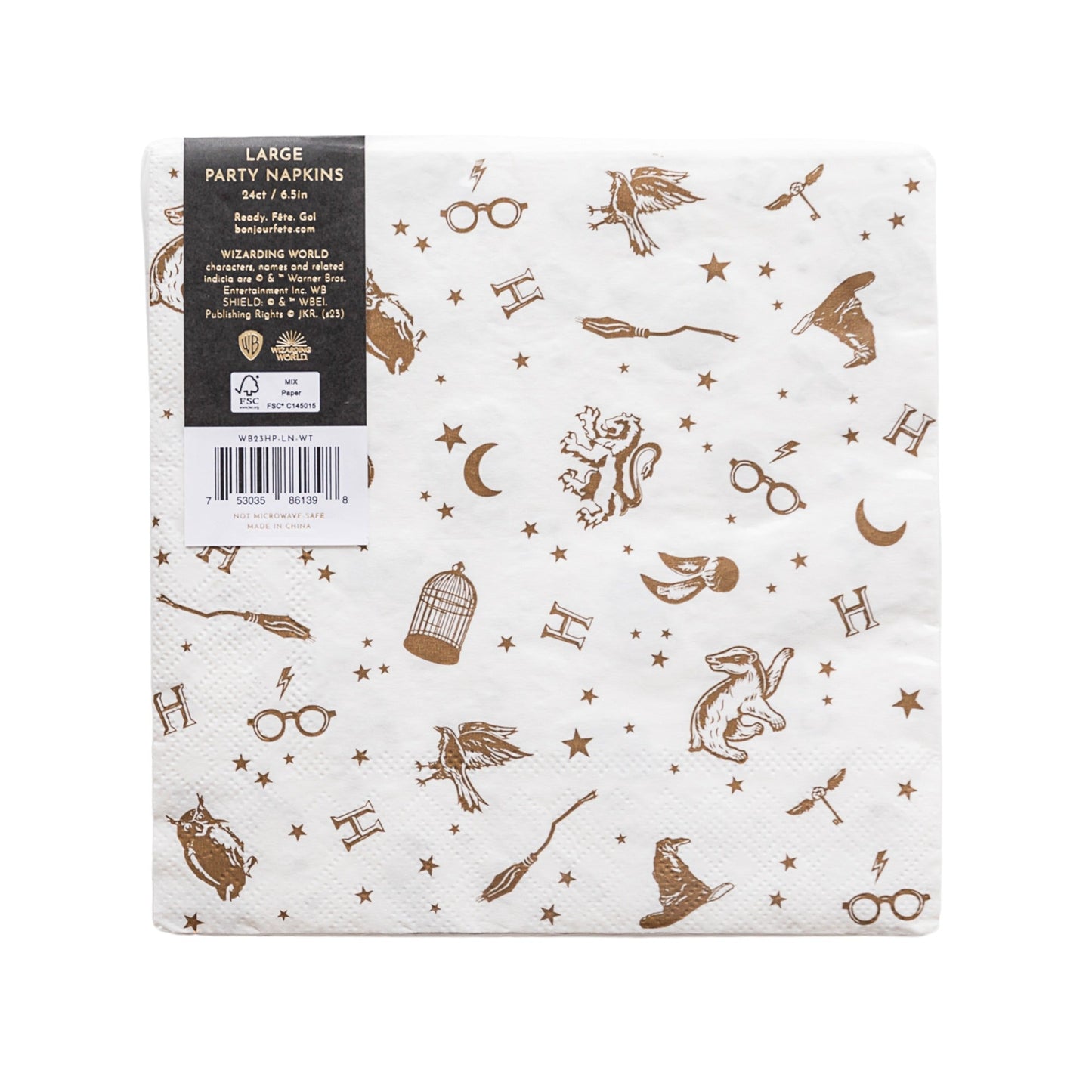 Harry Potter X Bonjour Fete House Pride Large Party Napkins