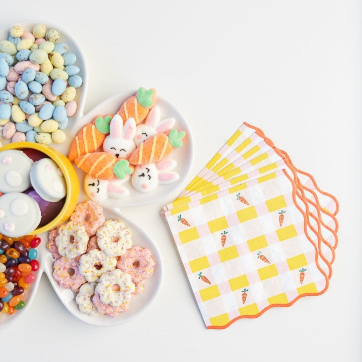 Sweet Carrot Easter Large Napkins