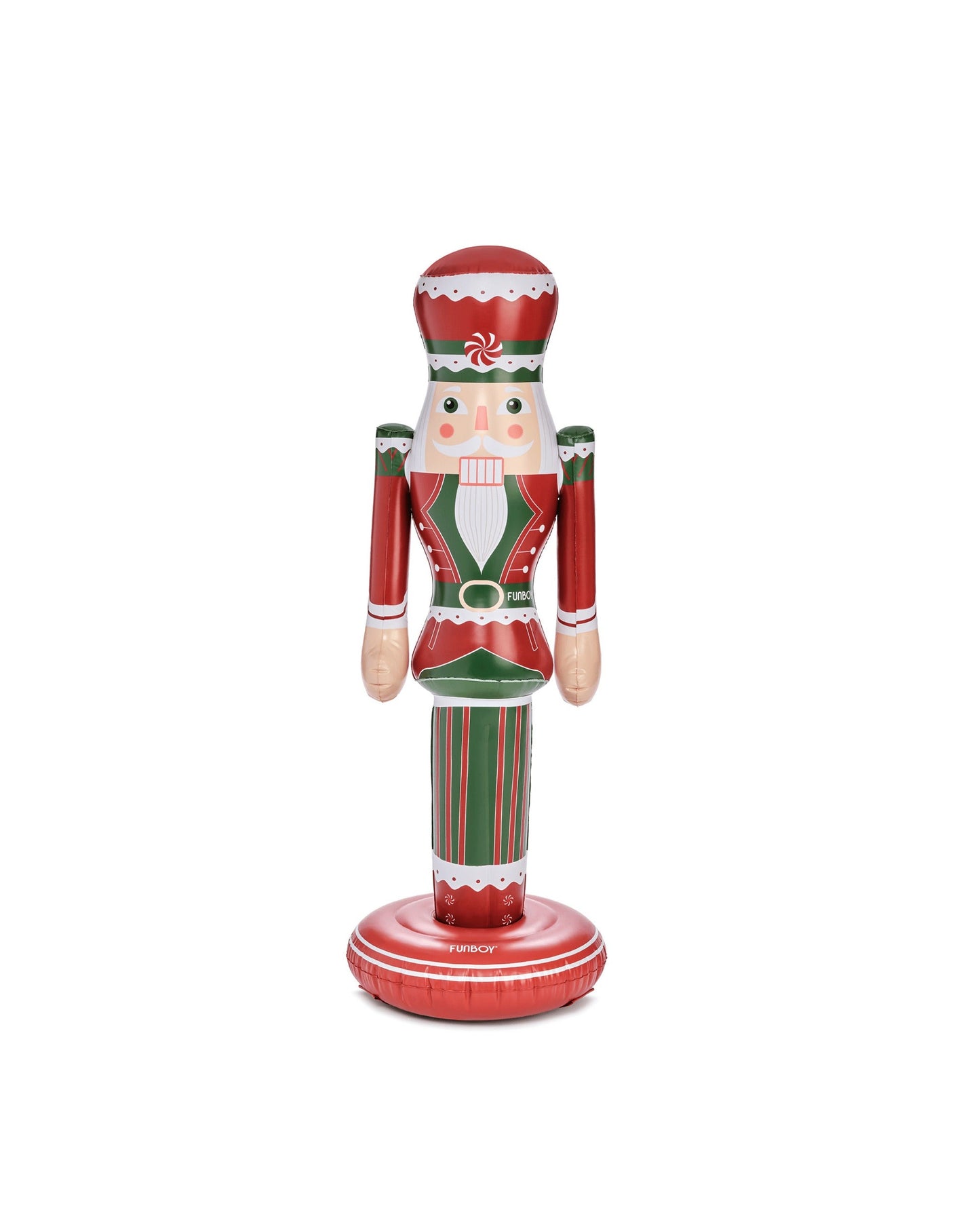 Small Inflatable Red & Green Nutcracker