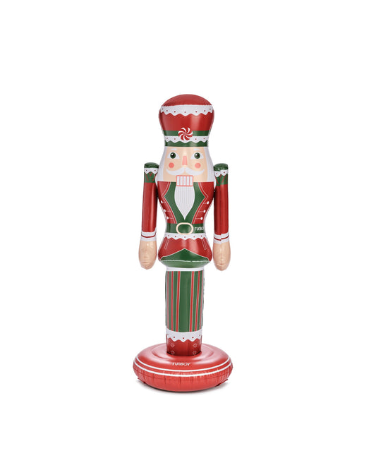 Small Inflatable Red & Green Nutcracker