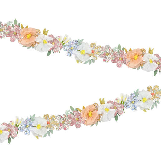 Meri Meri X Liberty Paper Flower Garland