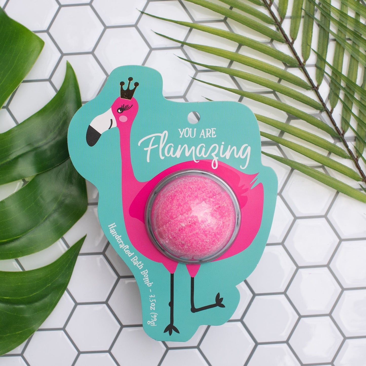 Flamingo Clamshell Bath Bomb