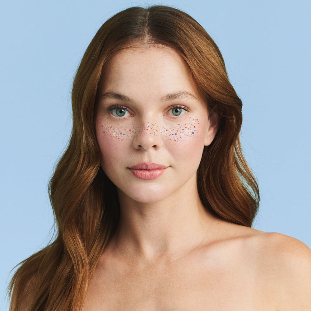 Fourth of July Freckle Temporary Tattoos