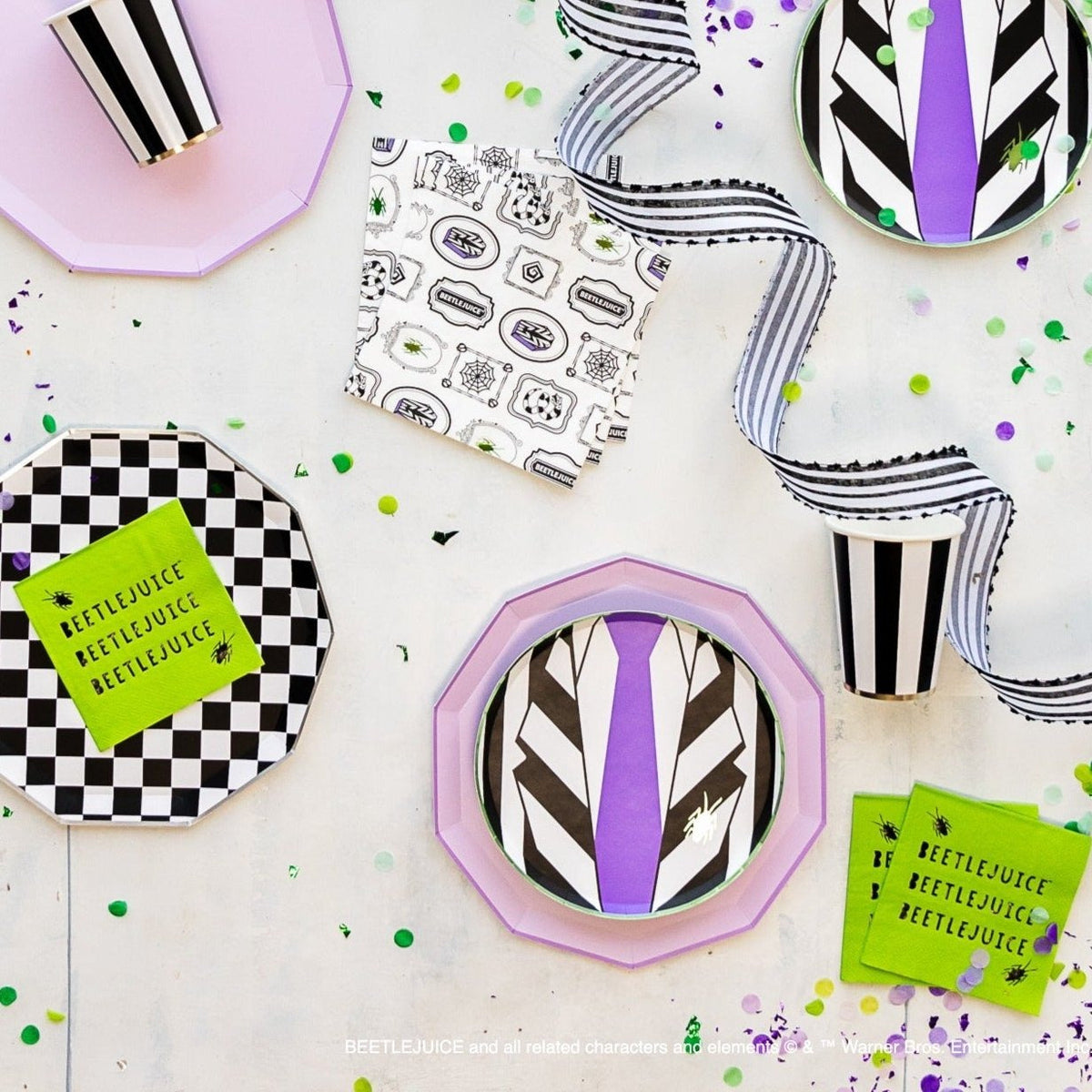 Beetlejuice X Bonjour Fete Small Napkins