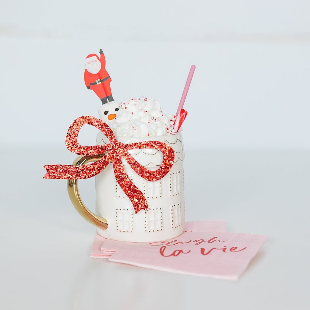 Sleigh La Vie Cocktail Napkins