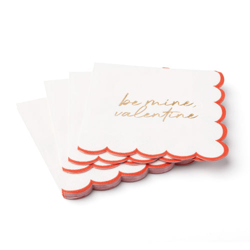 'be Mine, Valentine' Cocktail Napkins