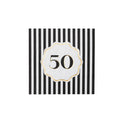 50th Birthday Cocktail Napkins