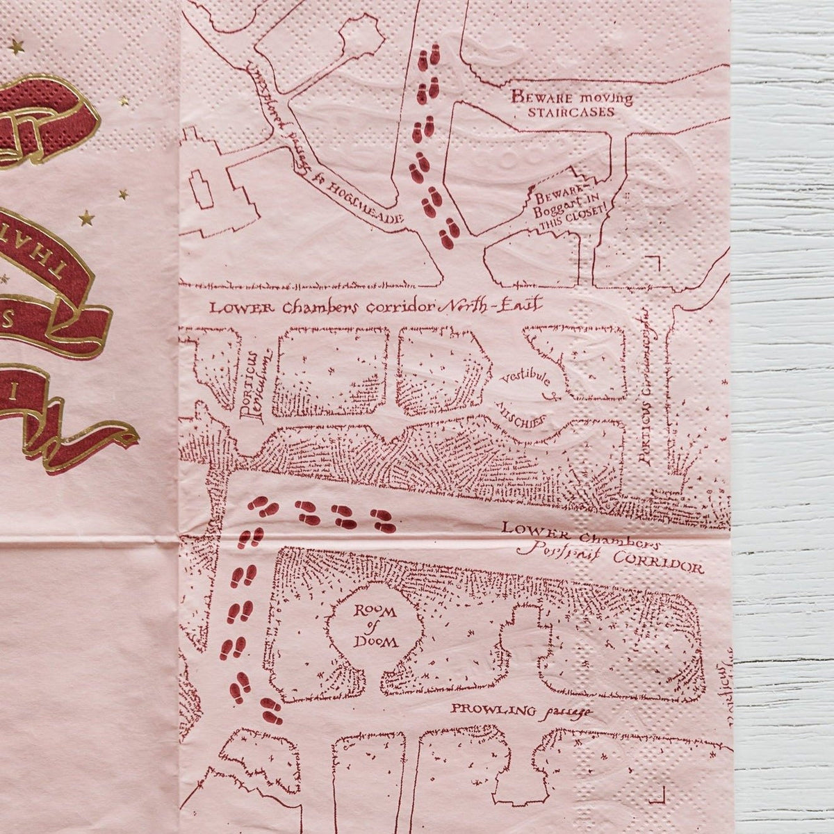 Harry Potter X Bonjour Fete House Pride Small Party Napkins