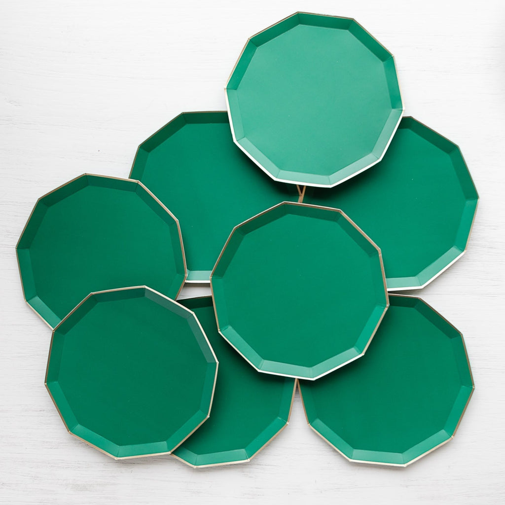 Emerald Green Signature Large Plates