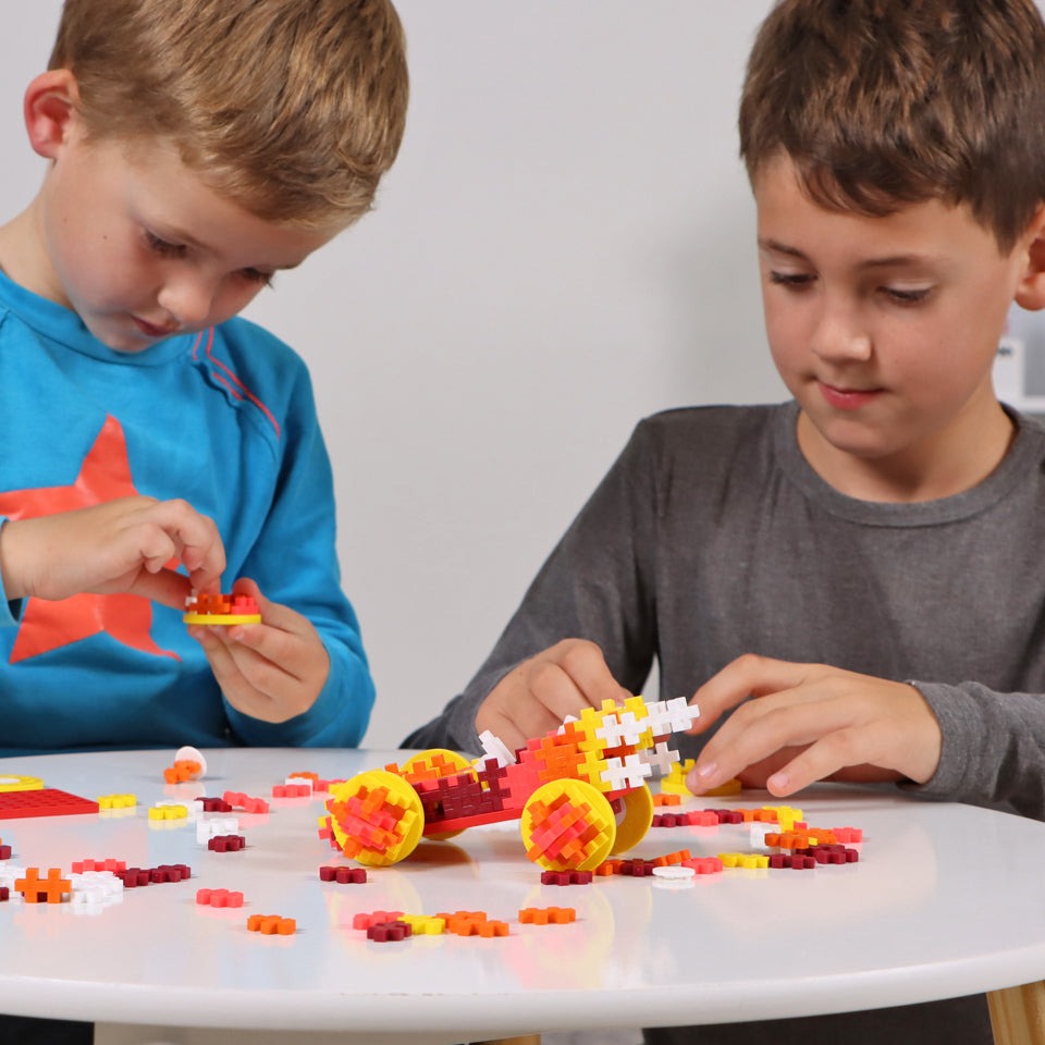 Fire Car Plus Plus Puzzle Toy