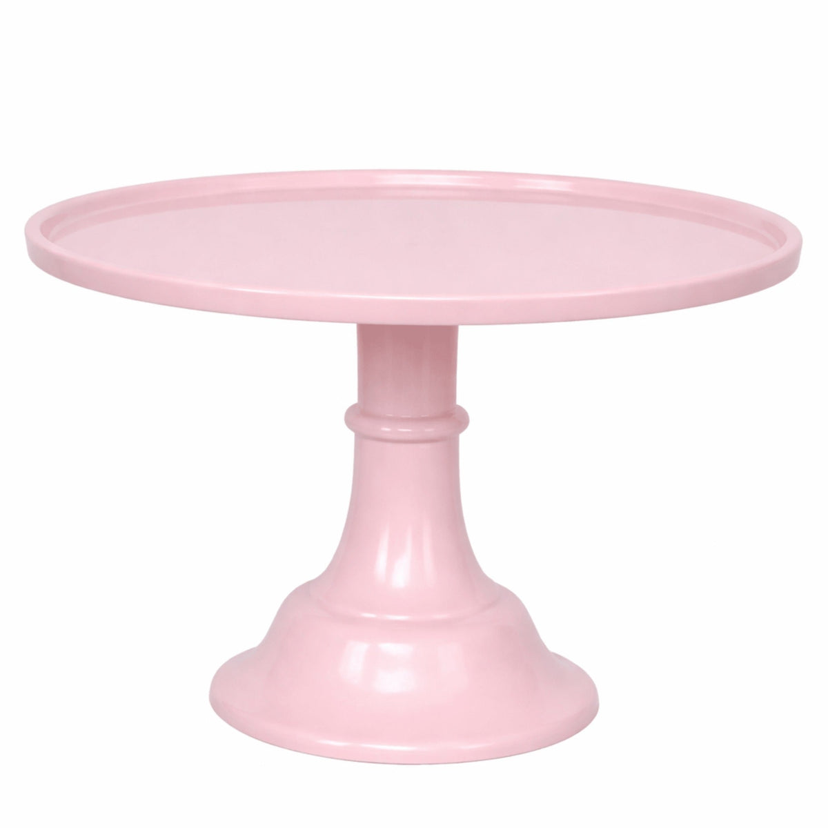 Large Petal Pink Pedestal Melamine Cake Stand