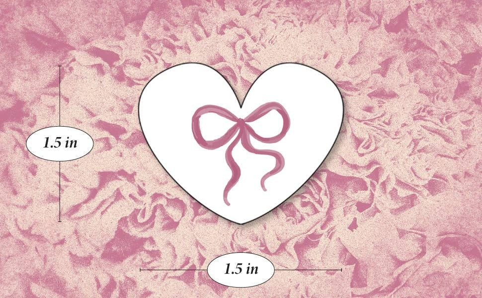 Pink Bow Makeup Patches