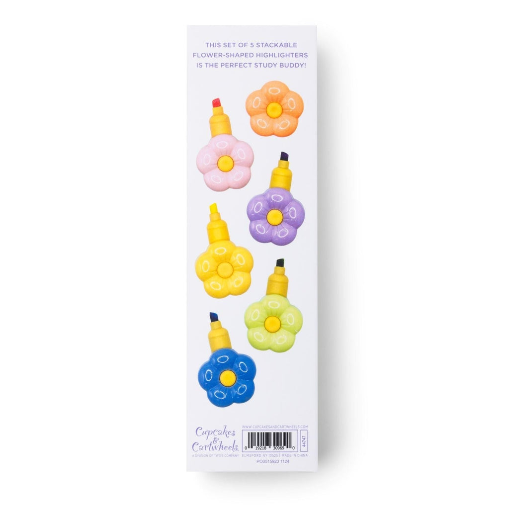 Stacking Flower Shaped Highlighters