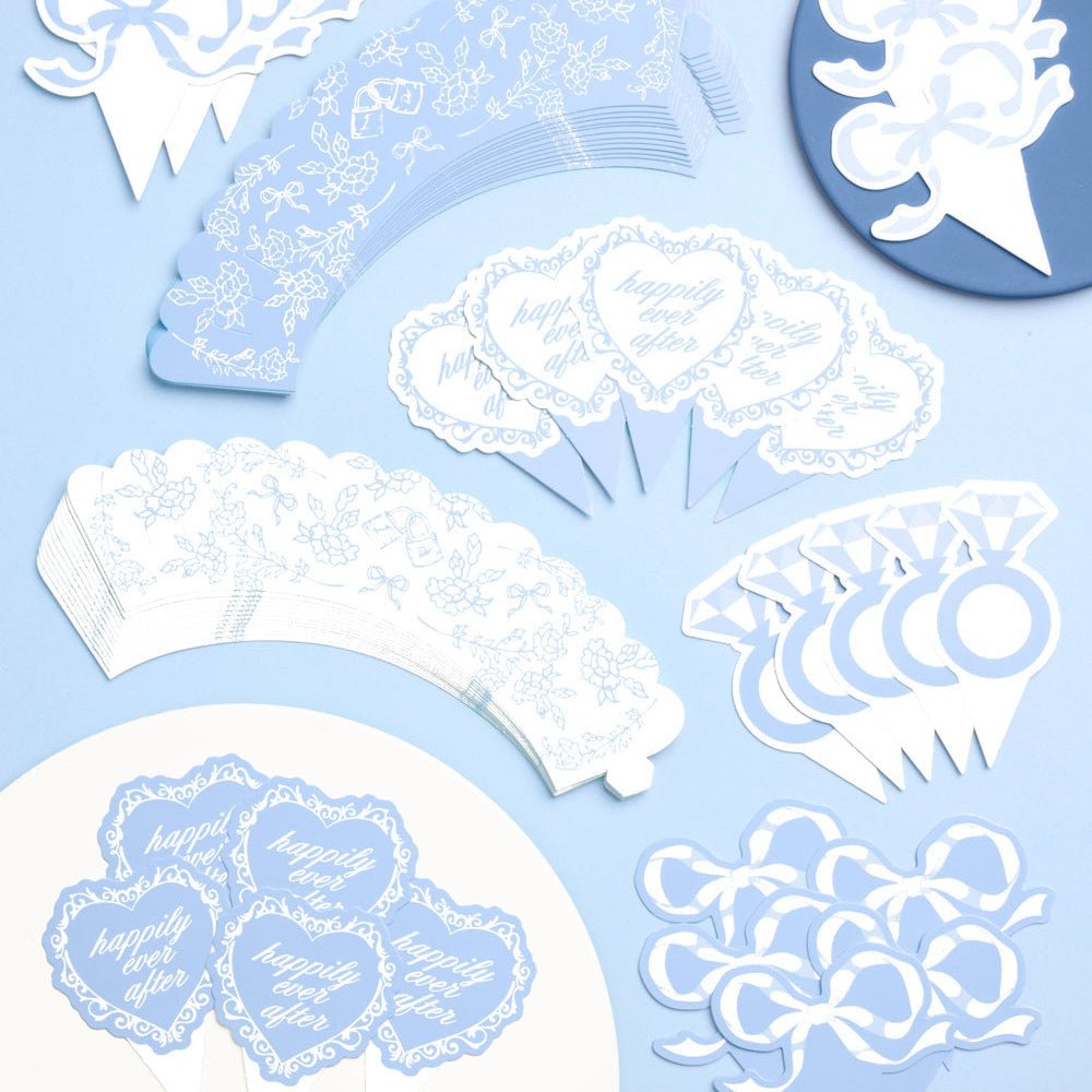 Happily Ever After Cupcake Toppers