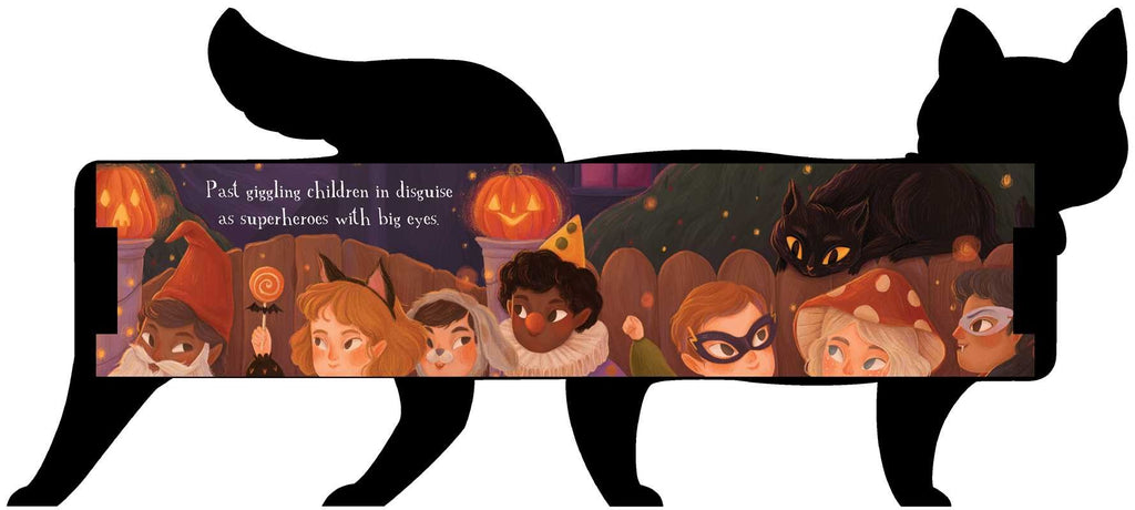 One Black Cat Halloween Board Book