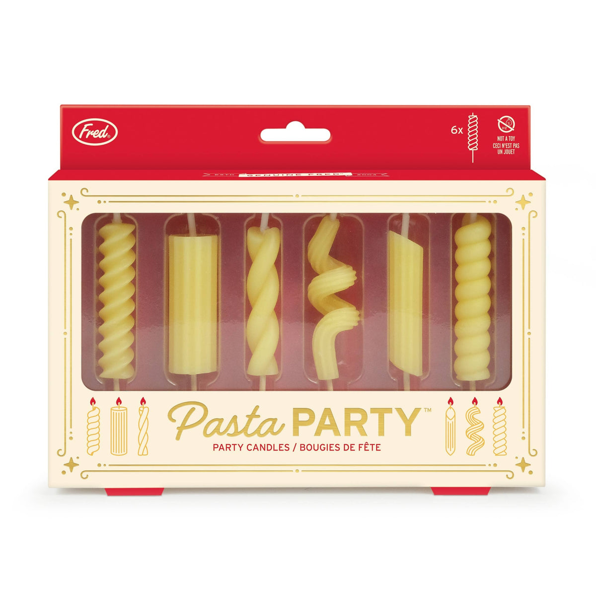 Pasta Noodle Birthday Candles