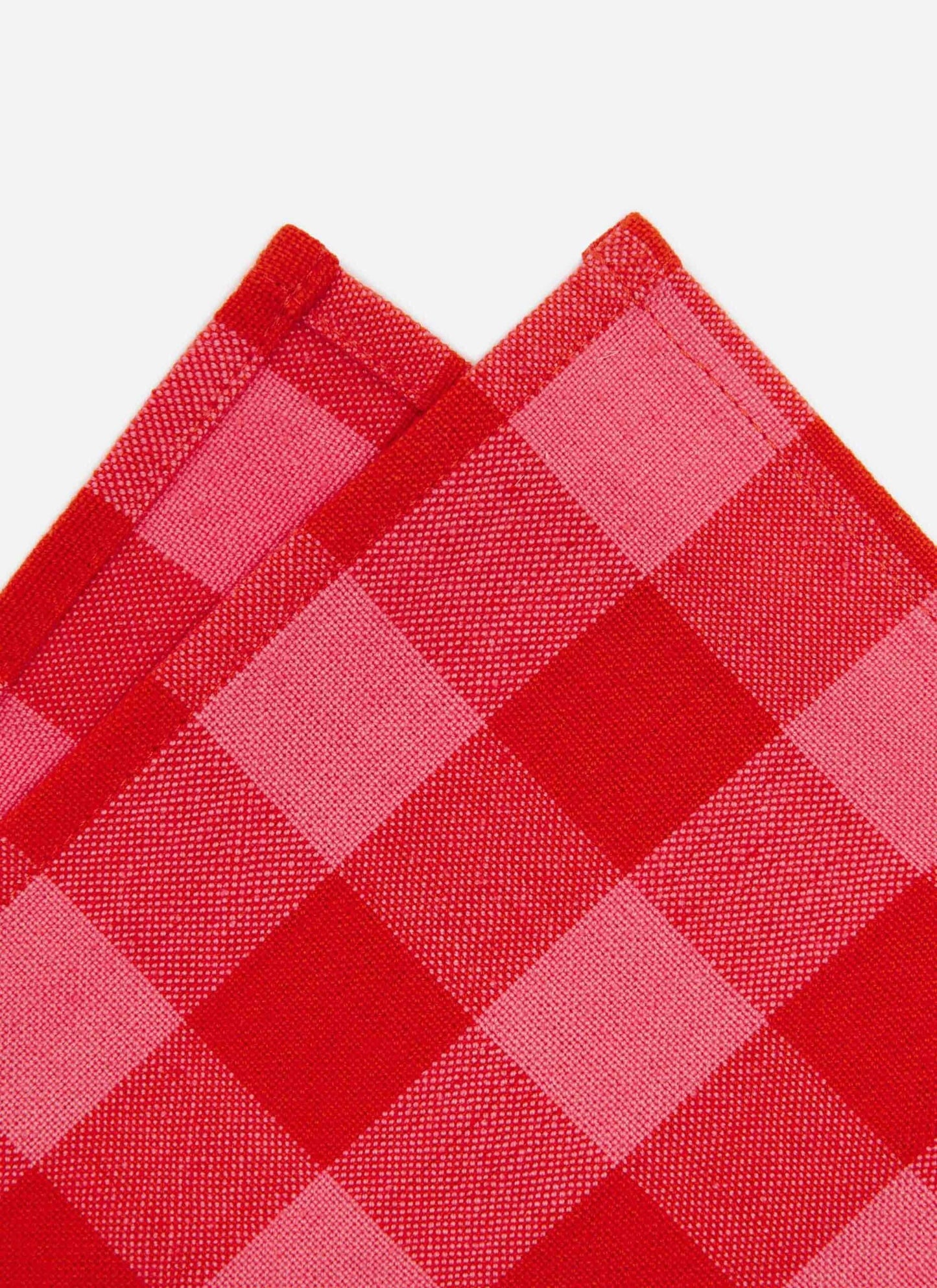 Gingham Guava Napkins