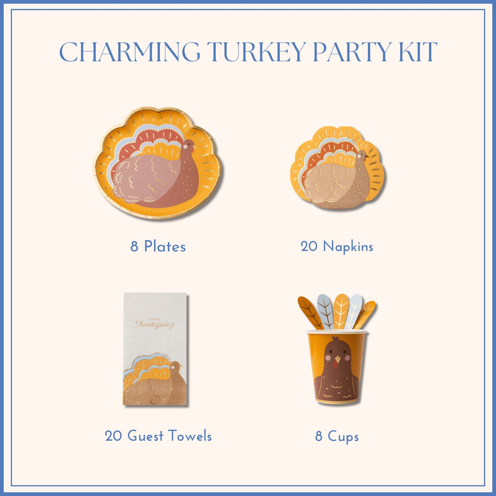 Charming Turkey Party Kit