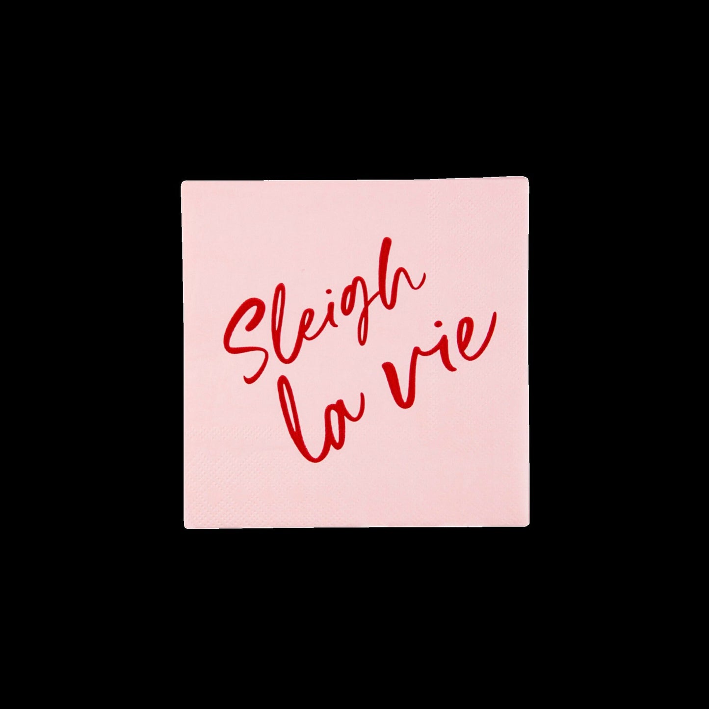 Sleigh La Vie Cocktail Napkins
