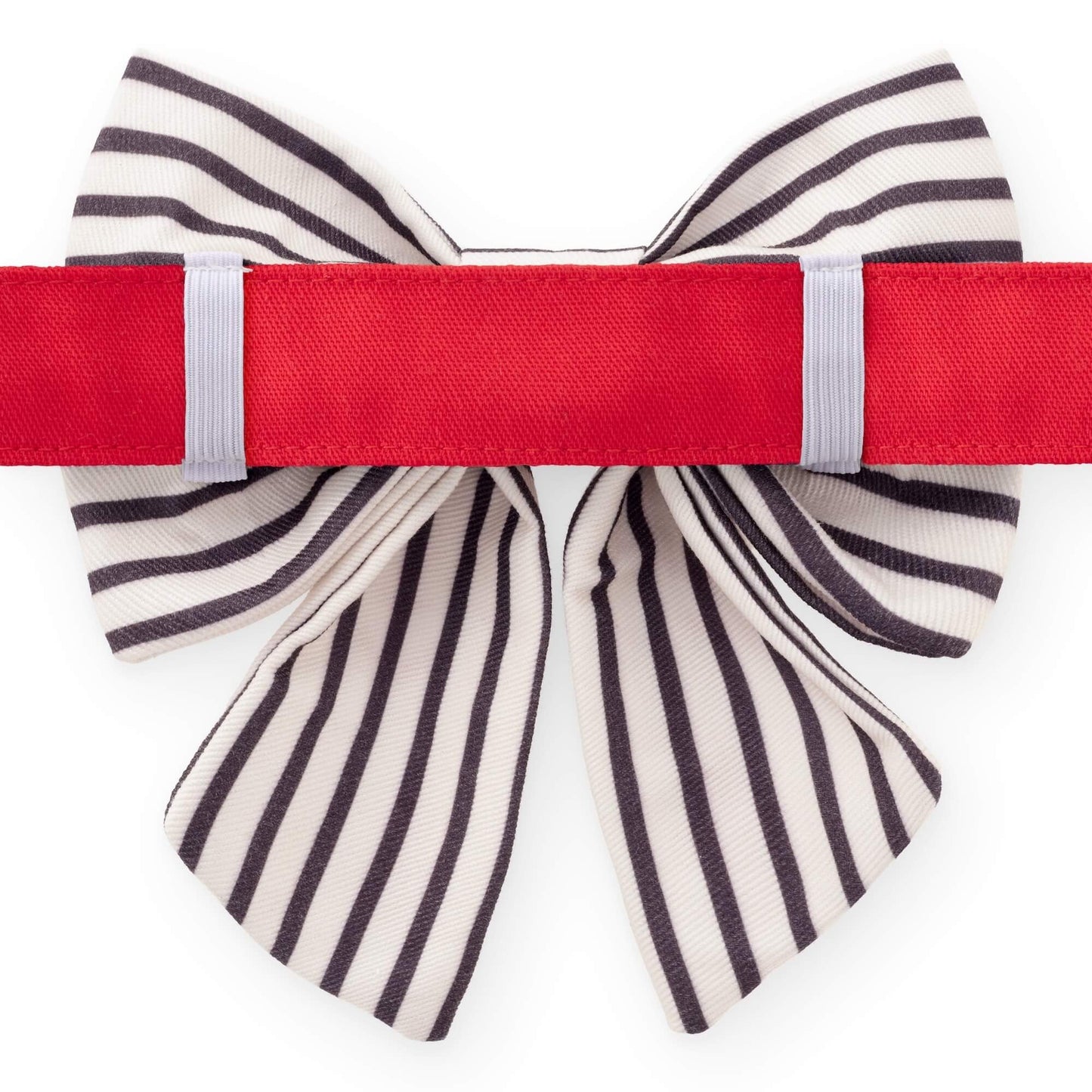 Anchor Embroidered Lady Bow Collar
