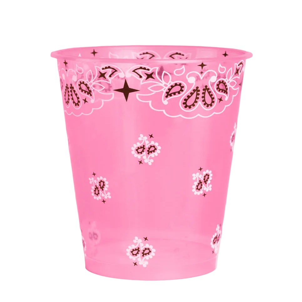 Cowgirl Party Cups | 16 Reusable Cups