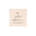 Champagne Tower Peach Cocktail Napkins