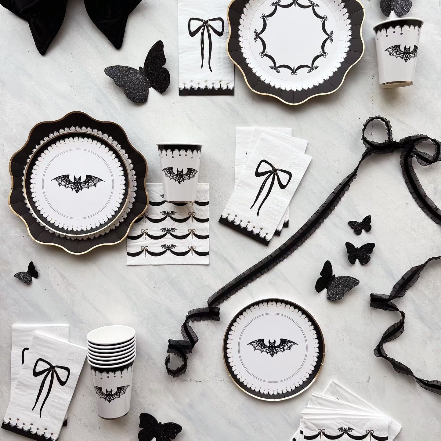 Elegant Halloween Cups