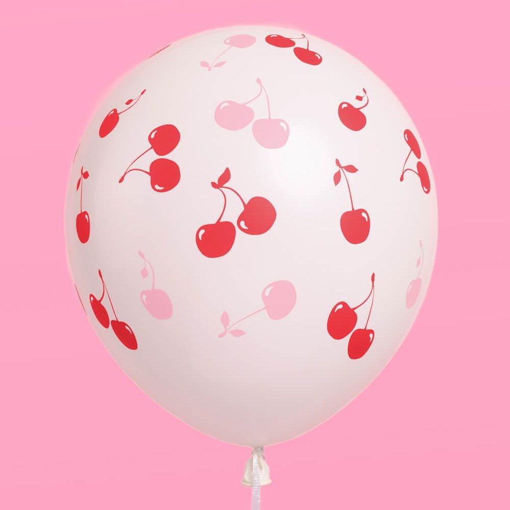 Pink & Red Cherry Balloon Set