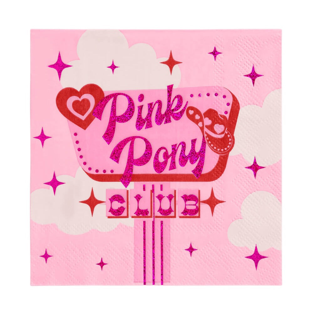 Pink Pony Club Cocktail Napkins