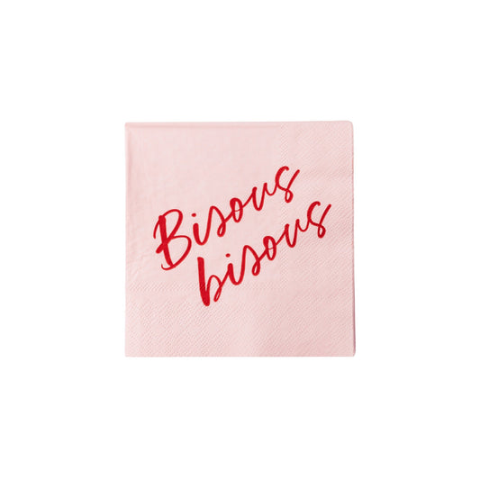 Bisous Bisous Cocktail Napkins