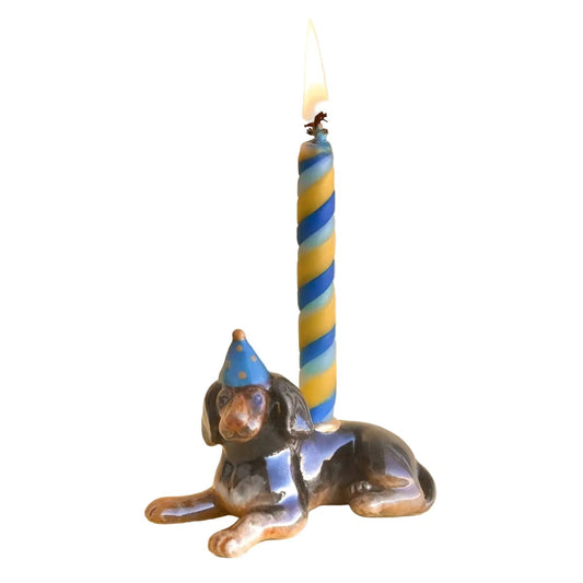 Dachshund Birthday Candle Holder