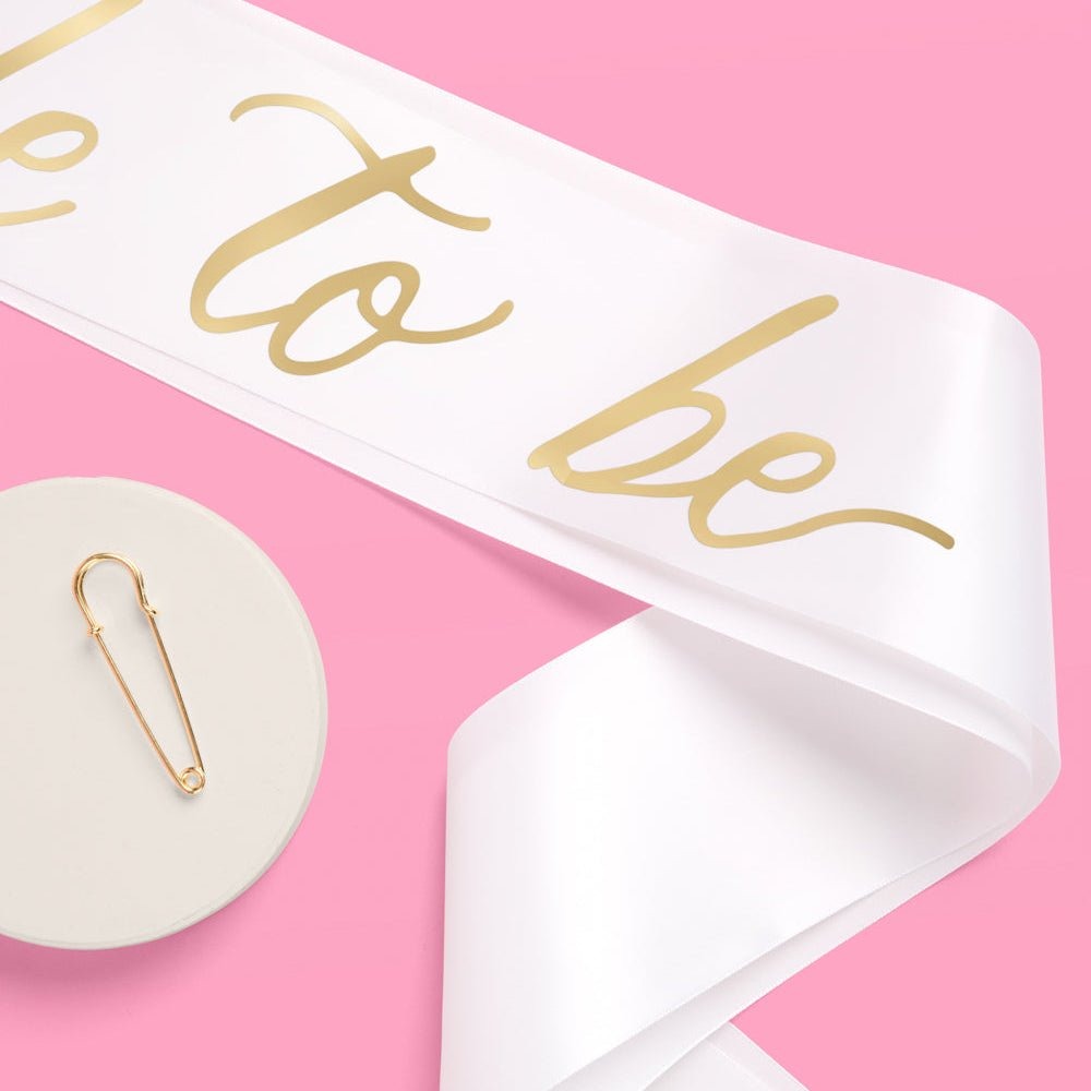 Classic Bride Party Sash