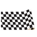 Black & White Checker Table Runner