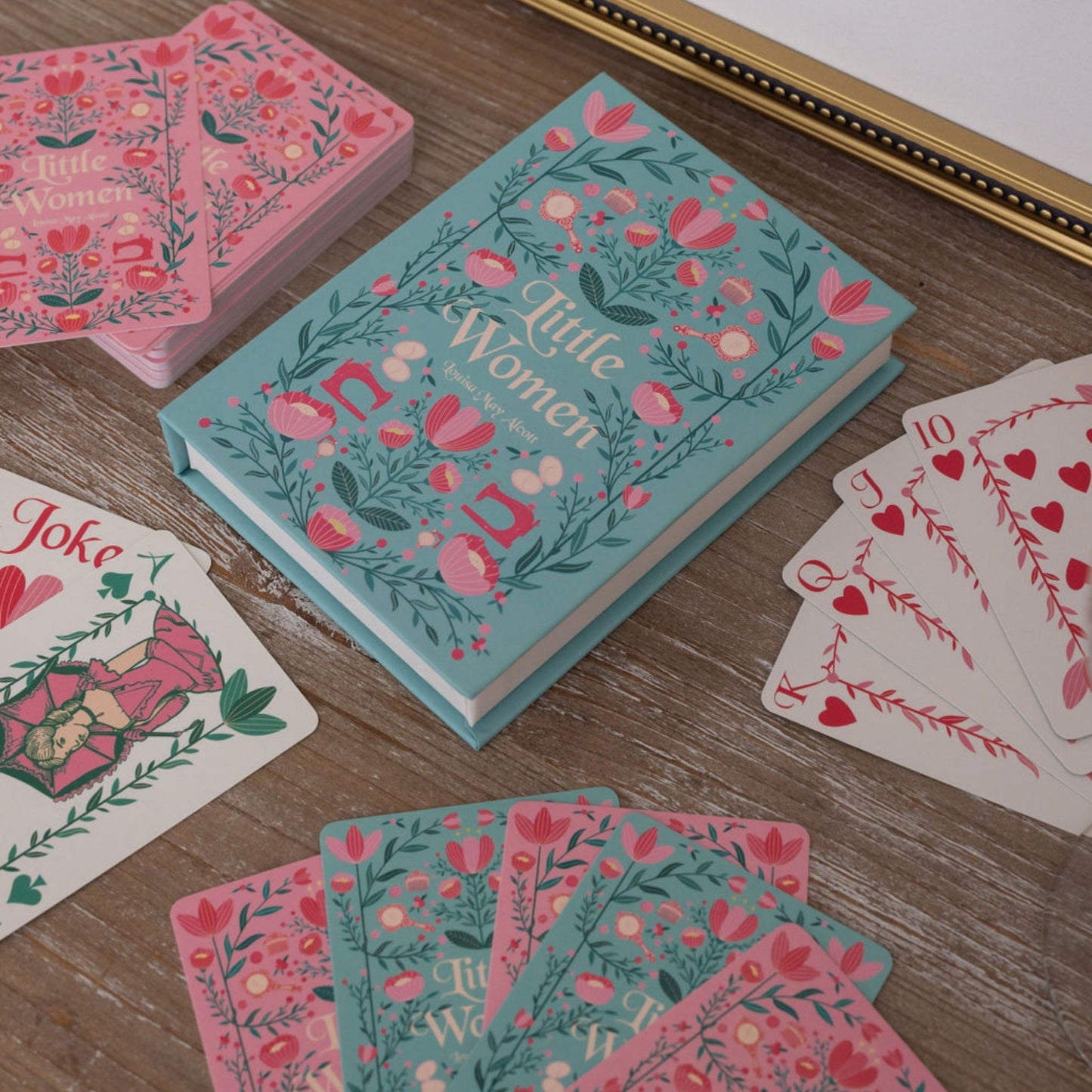 Little Women Playing Cards Set