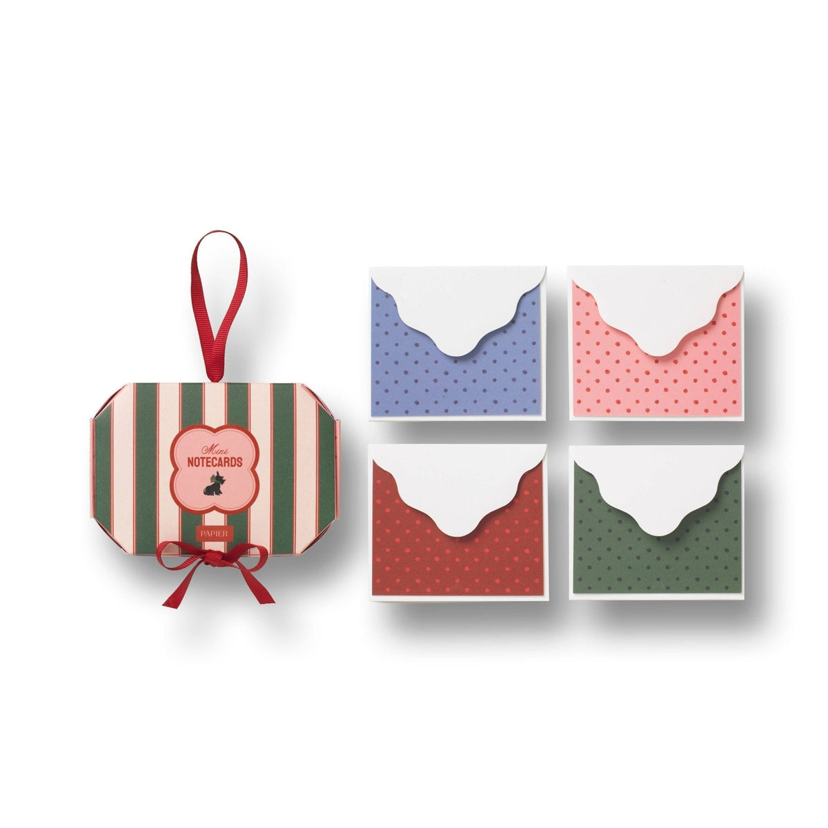 Merry Notes Mini Christmas Notecard Set