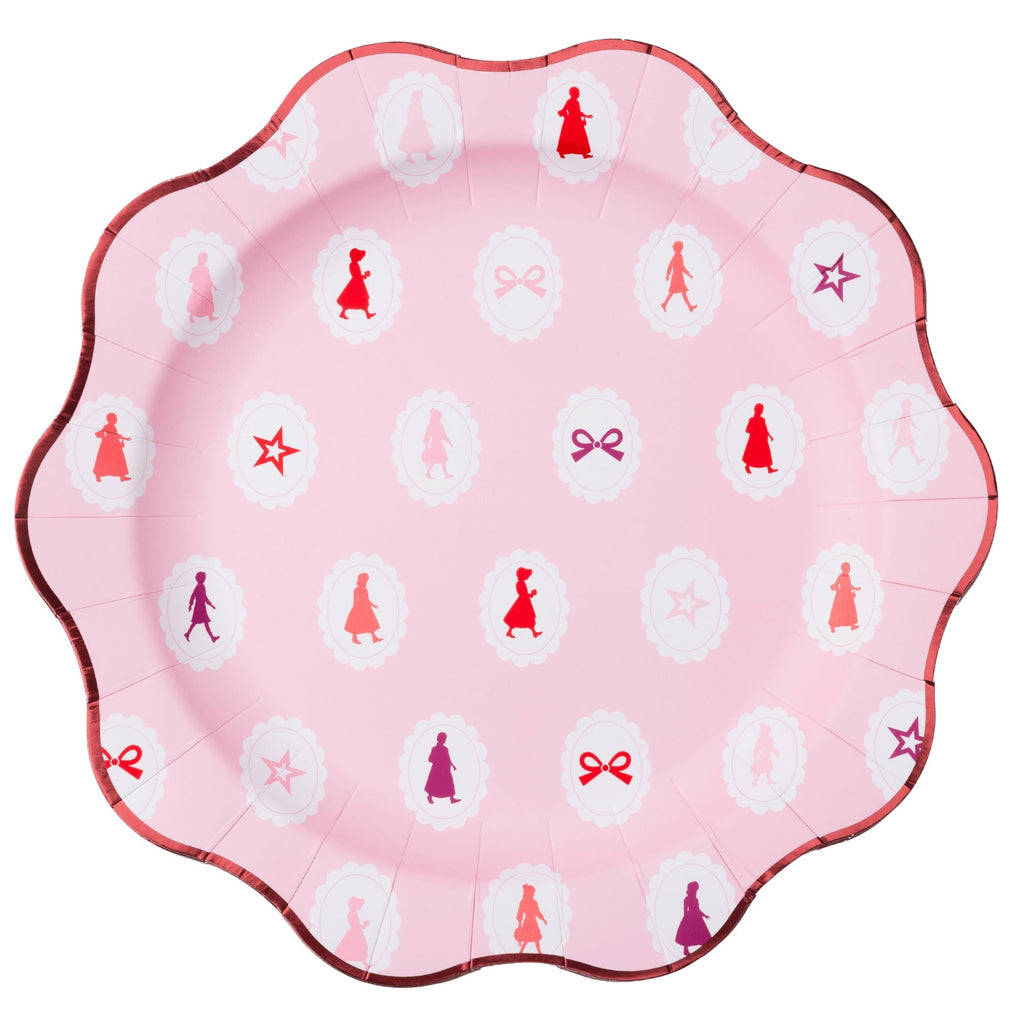 American Girl® X Bonjour Fete Pink Icons Large Plates