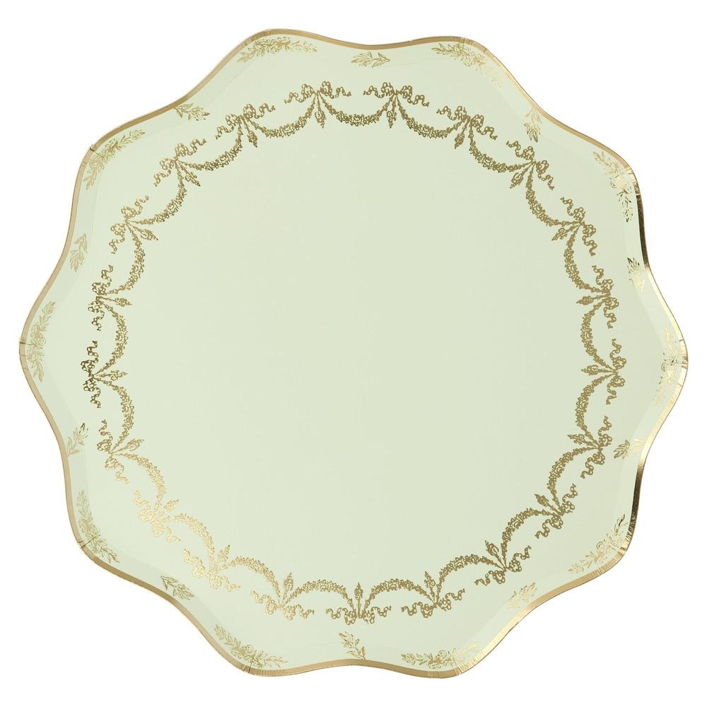 Meri Meri X Laduree Paris French Themed Dinner Plates