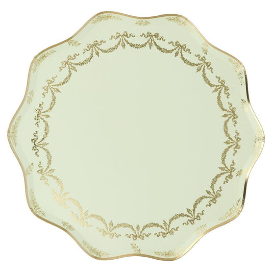 Meri Meri X Laduree Paris French Themed Dinner Plates